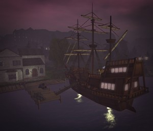 Ship at Dock